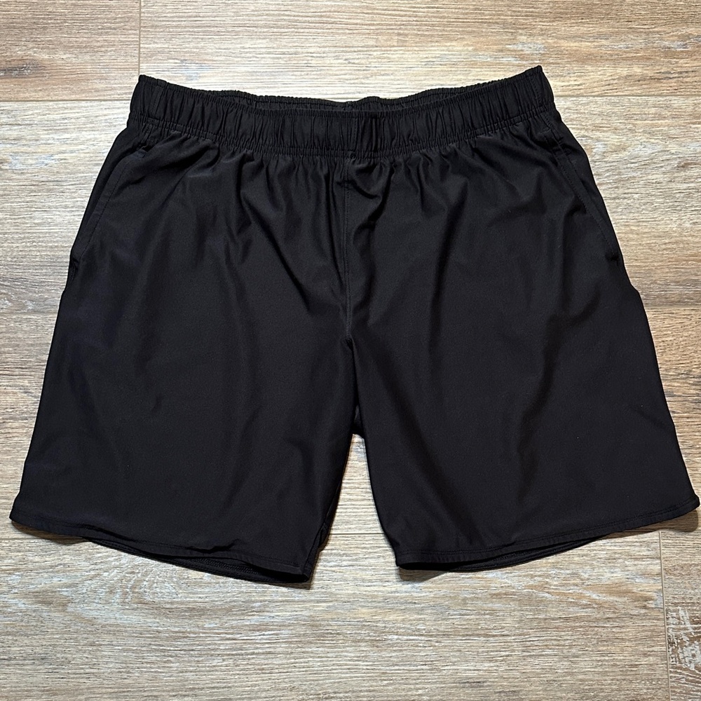 Athletic Works Black Men's Sports Dri Works Shorts